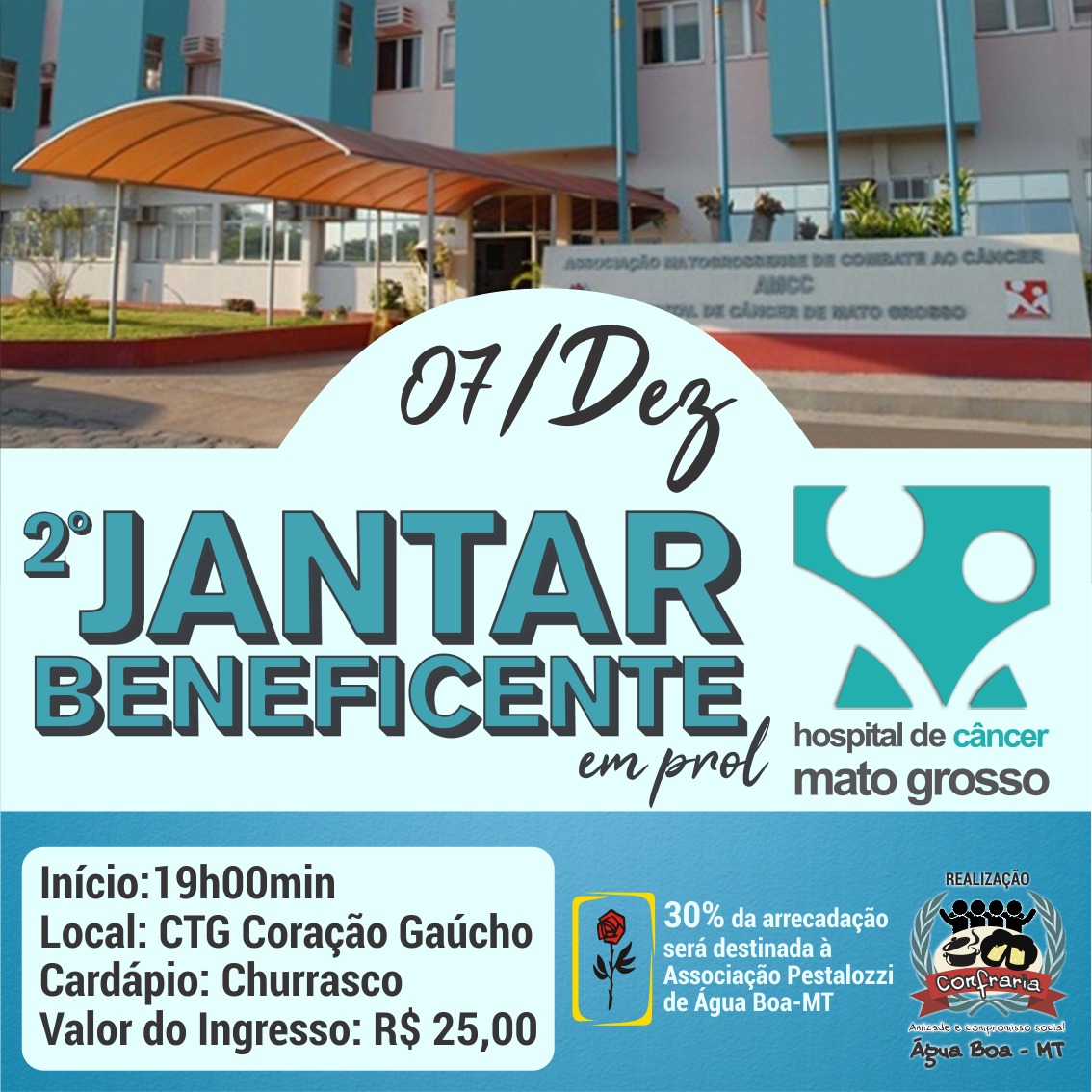 convite jantar HCM